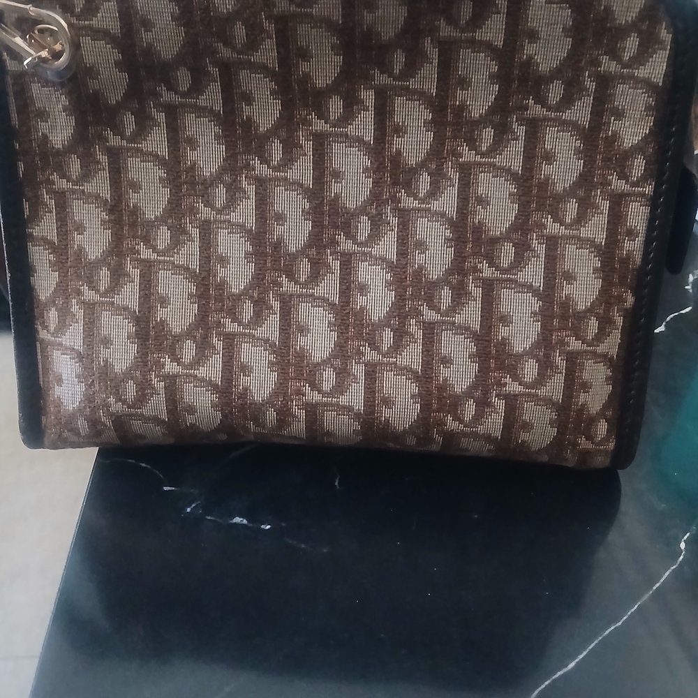 Dior Brown Monogram Crossbody Bag